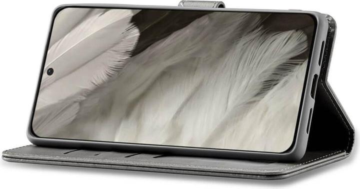 Image du produit LC.Imeeke Google Pixel 8 - Etui en cuir gris (Google Pixel 8)