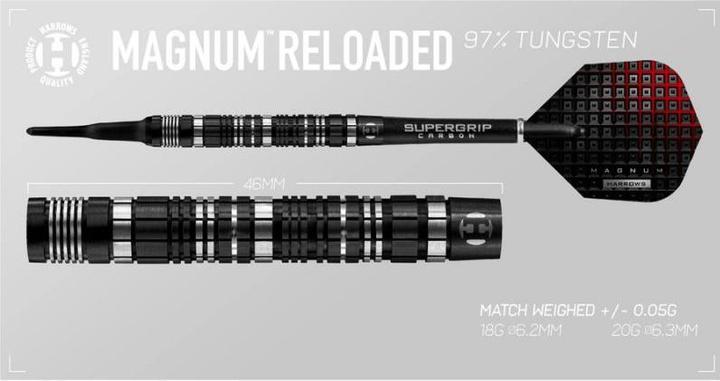 Image du produit Harrows Magnum Reloaded Softtip (20 g)
