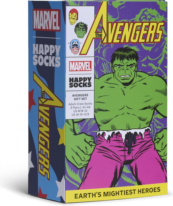 Actual product image Happy Socks Strümpfe MARVEL™ Avengers Socken 3er Pack (pack of 3, 41 - 46)