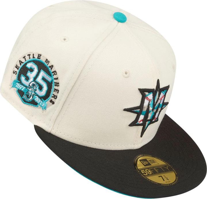 Actual product image New Era 59Fifty Fitted Cap - ANNIVERSARY Seattle Mariners (7 1/4)