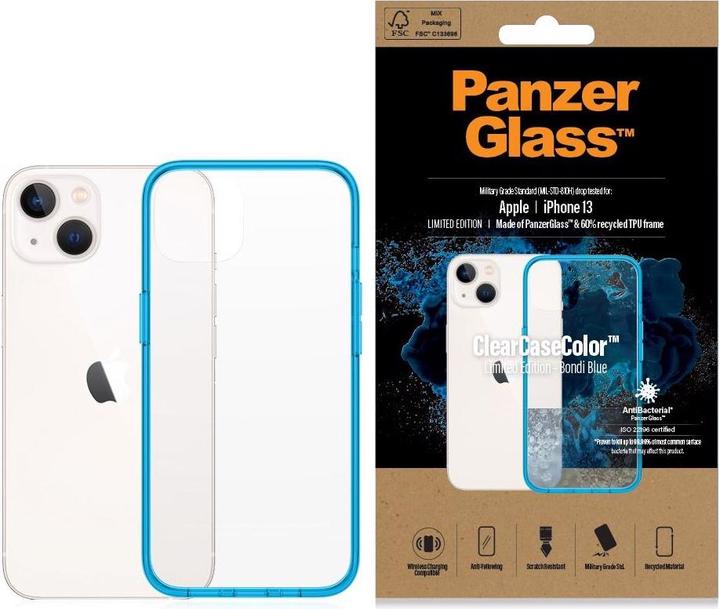 Produktbild PanzerGlass ClearCaseColor (Apple iPhone 13, Apple iPhone 14, Apple iPhone 15)
