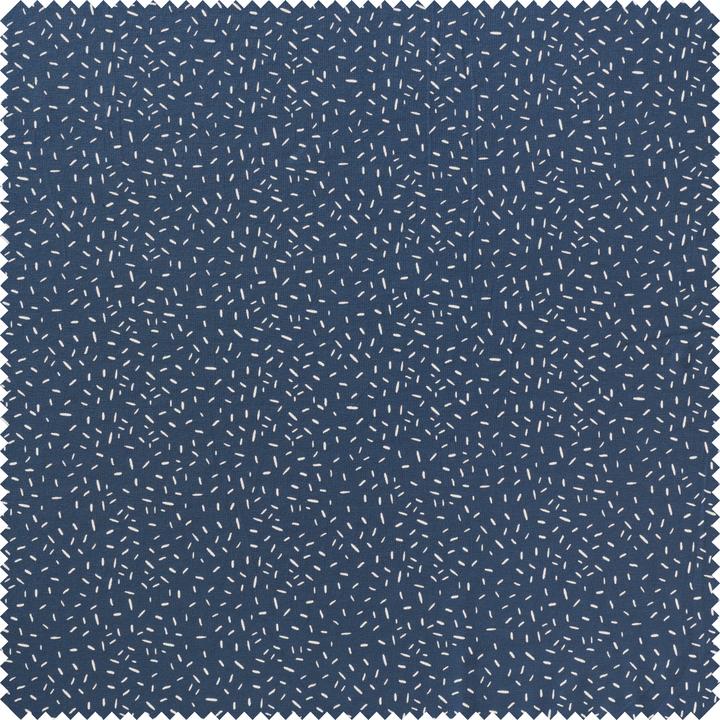 Produktbild VBS Jersey-Stoff "Konfetti-Streifen Jeans-Blau", 145 cm breit, Meterware