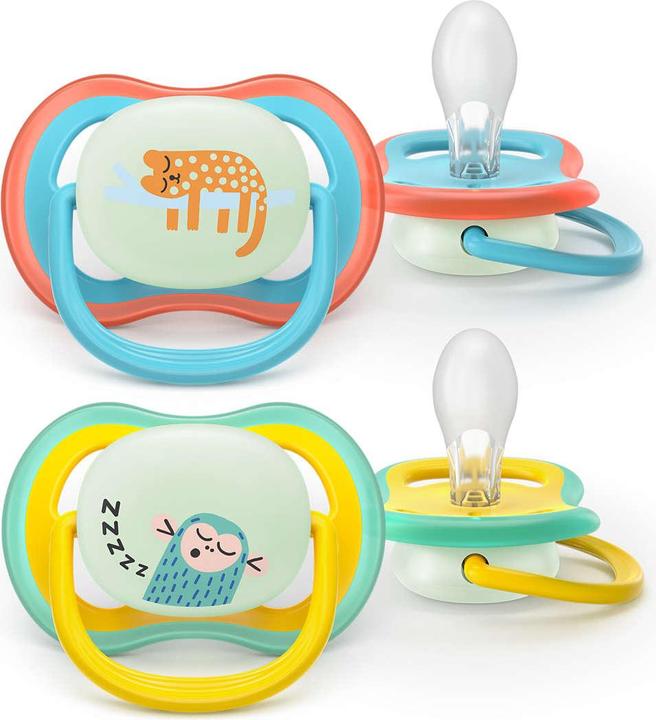Immagine prodotto Philips Avent Pacifier für Tag und Nacht (4 x, a partire da 18 m.)