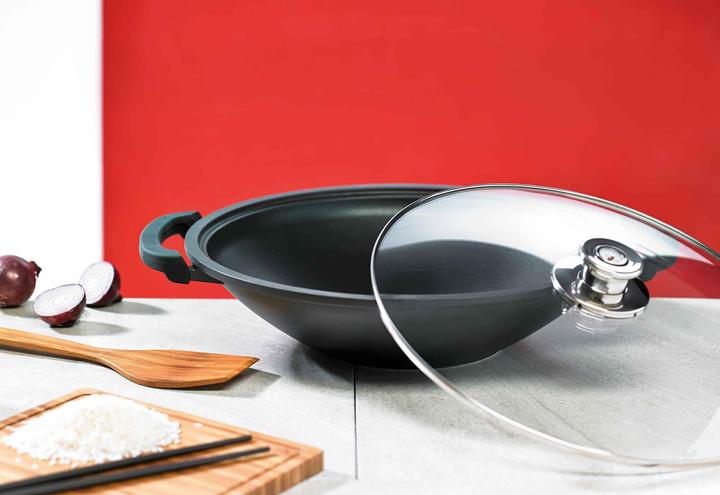 Actual product image Schulte-Ufer Wok incl. storage grid Globus i (Wok, Cast aluminium)