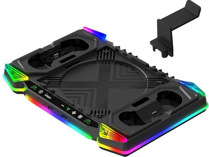 Produktbild iPega XBX025S Xbox Series X, Wireless Controller, Wireless Headset Dock s RGB, schwarz
