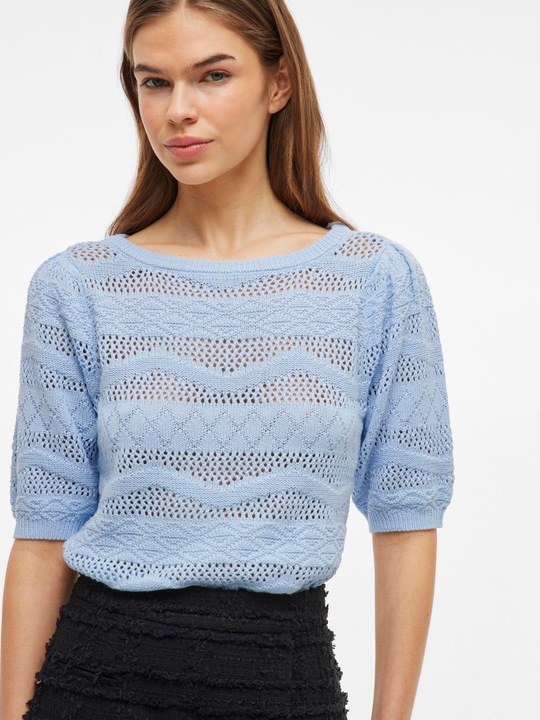 Image du produit Vila U-Boot-Ausschnitt Stricktop (XL)