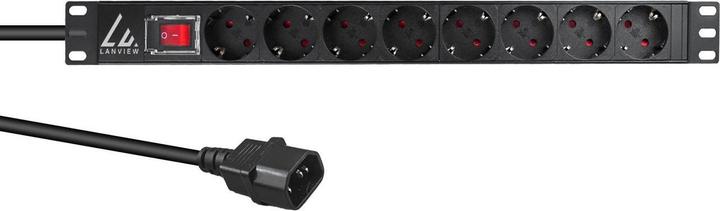 Produktbild Lanview 19" rack mount power strip