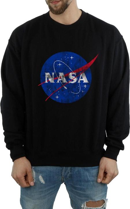 Produktbild Nasa Classic Insignia Logo Distressed Sweatshirt (L)