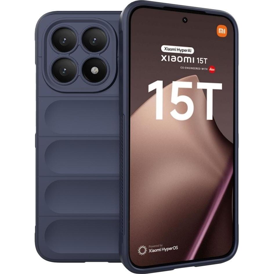 Screenguard CloudCase Xiaomi 15T Hülle (Xiaomi 15T), Cover smartphone, Blu