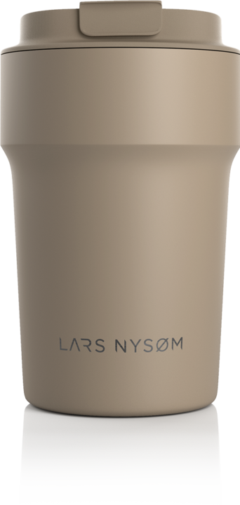 Lars Nysøm Gobelet thermique en acier inoxydable Bevaegelse (0.38 l)