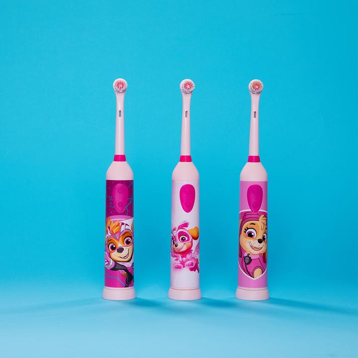 Actual product image Huslog Paw Patrol Kids' Oscillating Toothbrush KOSMO Pink (Oscillating toothbrush)