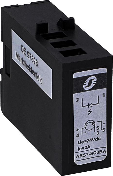 Produktbild Schneider Electric Relais, Halbleiter, z. Austausch, 12,5mm, Ausgang, 24 V DC, 2A ABS7SC3BA