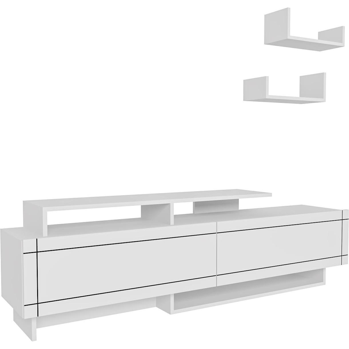 Hanah Home, TV Möbel, Aila (180 x 54 x 37 cm)