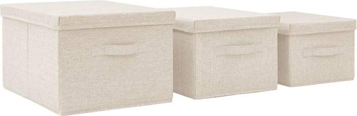 Actual product image vidaXL Aufbewahrungsbox (34 cm, 3x)