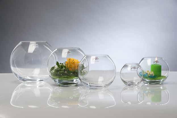Produktbild Sandra Rich Kugelvase ø9cm klar (1.67 l)