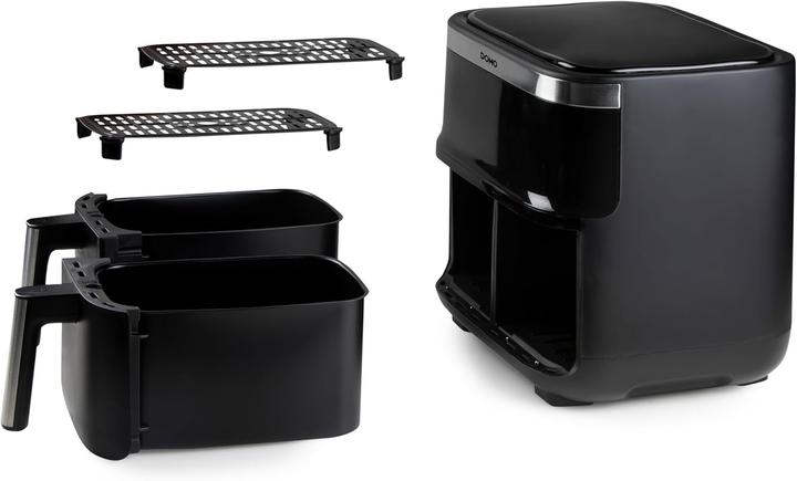 Produktbild Domo DO537FR Heissluft-Fritteuse Überhitzungsschutz, Timerfunktion, mit Display, Antihaftbeschichtu