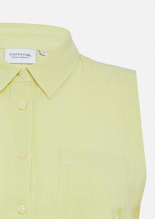 Produktbild Comma Bluse Ärmellose Hemdbluse aus leichtem Viskosemix (46)