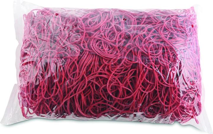 Office Products Composizione, diametro 70 mm, 1,5x1,5 mm, 60 % gomma, 1000 g, caldo, rosso