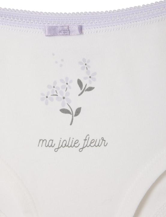 Produktbild Vertbaudet Bio-Kollektion: 5er-Pack Mädchen Shortys mit Blumen (92, 5er Pack)