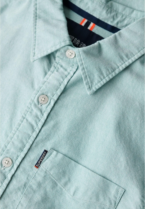 Produktbild Superdry Langärmeliges Essentials Oxfordhemd (L)