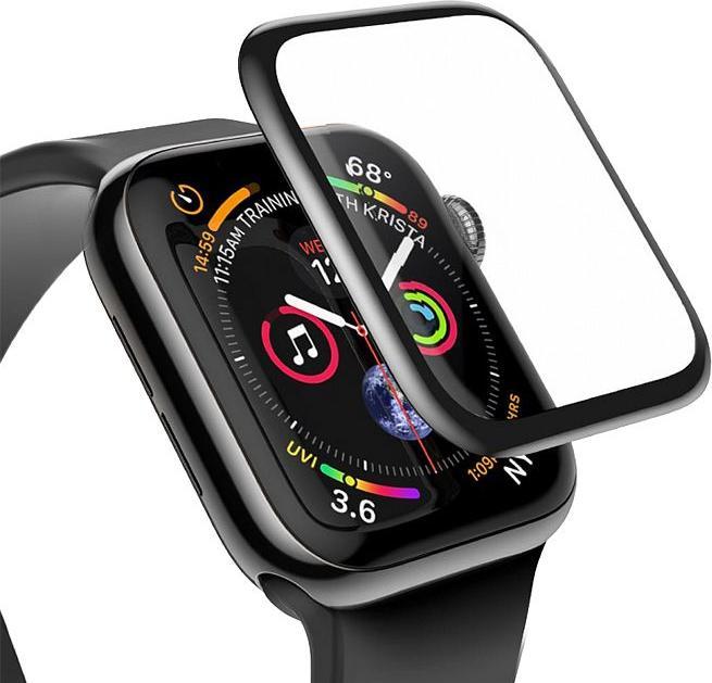 Produktbild Baseus 0.23mm curved-screen tempered glass 38mm for Apple Watch Black (SGAPWA4-C01)