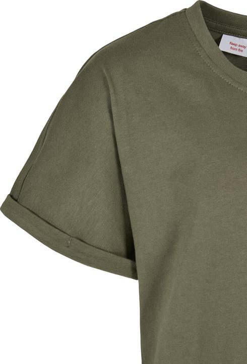 Produktbild Urban Classics Boys Long Shaped Turnup Tee (110, 116)