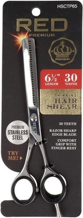 Actual product image RED Kiss Premium Thinning Hair Shear 65 - Professional Hair Cutting Tool