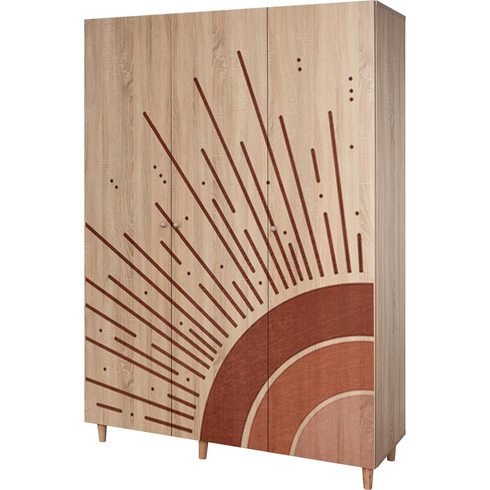 Homitis, Kleiderschrank, Lena (135 x 192 x 52 cm)