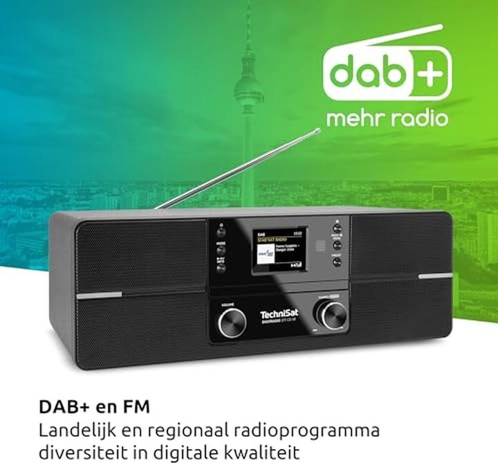 Produktbild TechniSat Digitradio 371 CD IR (Internetradio, DAB+, FM, Bluetooth)