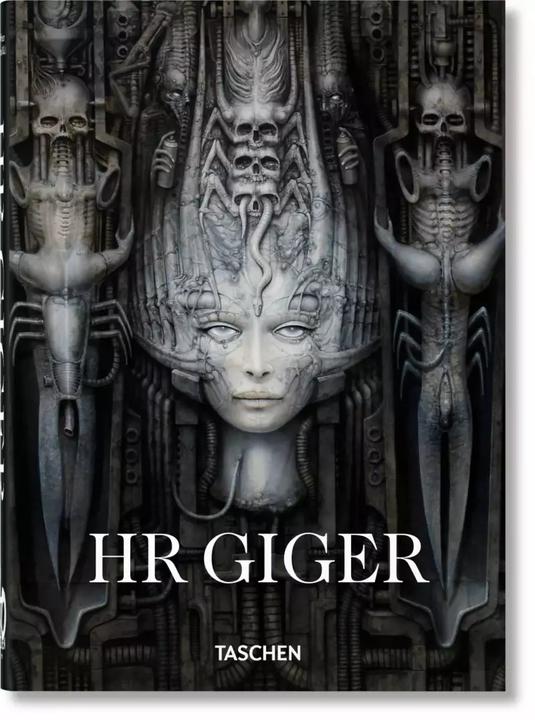 Actual product image HR Giger. 40th Ed (English, French, German, Andreas J. Hirsch, 2021)