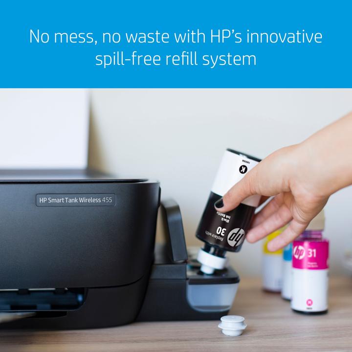Actual product image HP Smart Tank Wireless 455 - multifunction printer - color - inkjet - refilla (Ink, Colour)