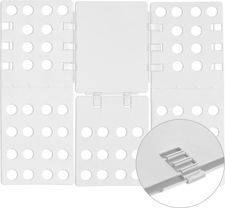 Image du produit Relaxdays Planche à plier le linge plieur chemise