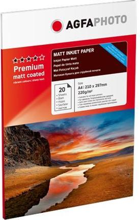 Actual product image AGFAPHOTO Premium Double Side Matt-Coated 220 g A 4 20 sheets (220 g/m², A4, 1 x)