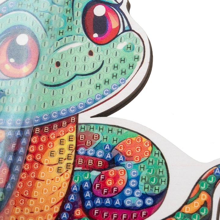 Productafbeelding Craft Buddy Jungle Schlange, Crystal Art Buddy, ca. 11x8cm