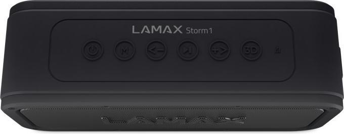 Produktbild Lamax LMXSM1B Tragbarer Lautsprecher Tragbarer Stereo-Lautsprecher (15 h, Batteriebetrieb)
