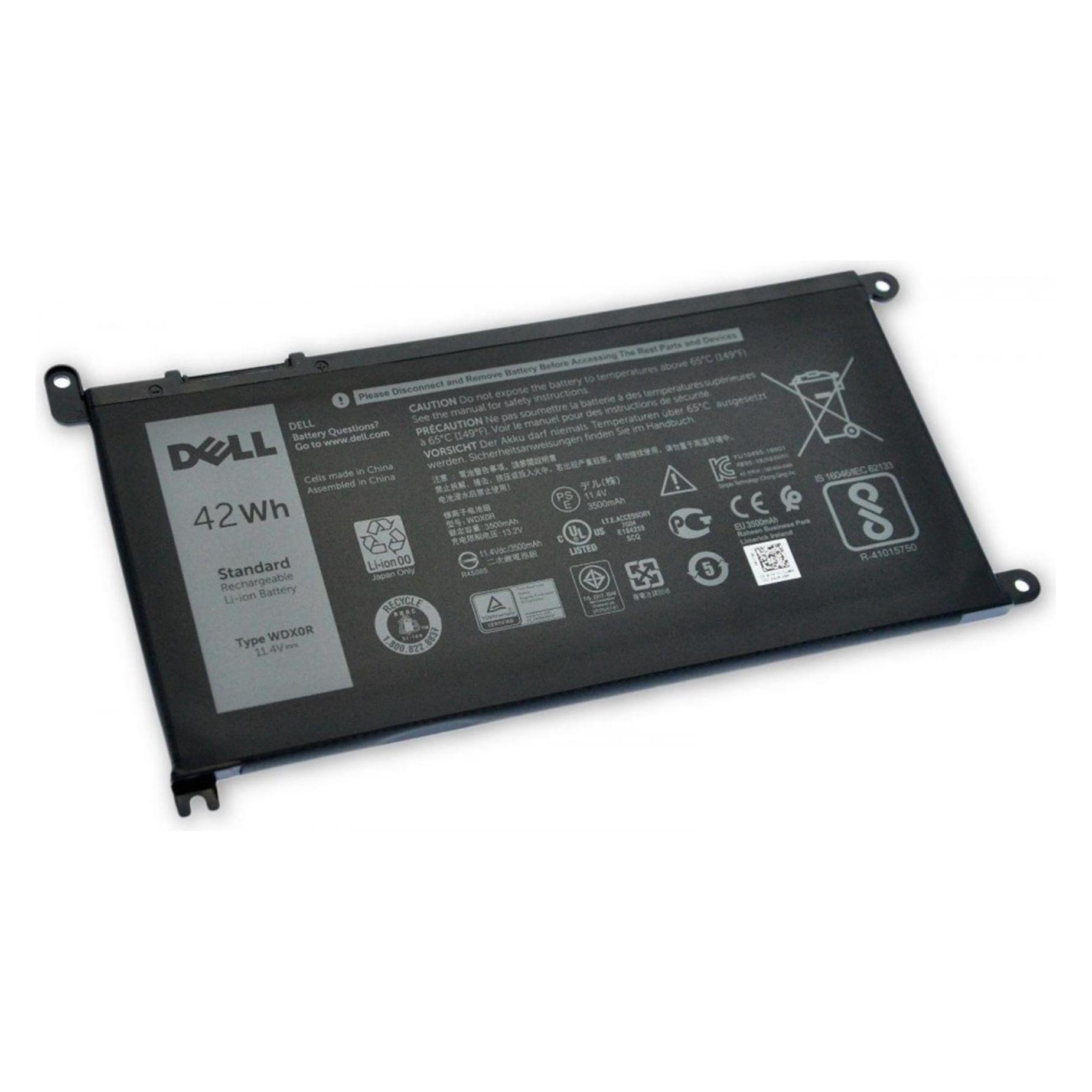 Dell Battery, 42WHR, 3 Cell (3 Zellen, 3500 mAh), Notebook Akku