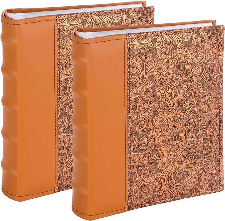 Actual product image Victoria Album B 10x15/200M Flower-4, golden 2 pcs (10 x 15 cm)