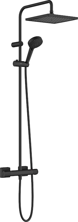 hansgrohe HG Showerpipe Vernis Shape 240 1 jet EcoSm m Thermostat mattschwarz