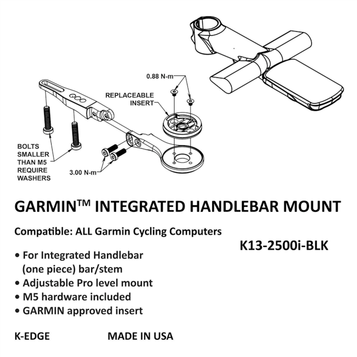 Immagine prodotto K-Edge GARMIN IHS Mount
