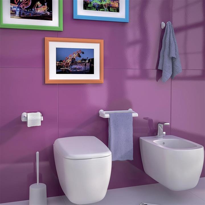 Productafbeelding Gedy TOILETROLHOUDER JUNIOR 8024 02 WIT