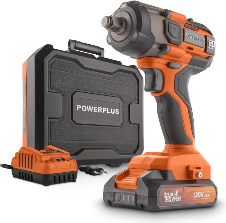 Powerplus Zweifach-Strom-Schlagschrauber