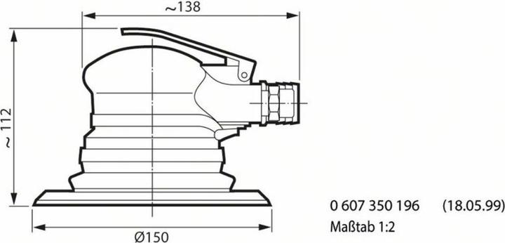 Image du produit Bosch Professional Ponceuse orbitale aléatoire (Ponceuse excentrique, 170 W)