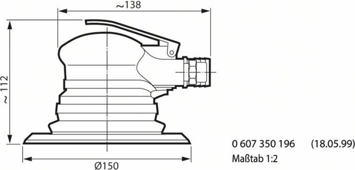 Image du produit Bosch Professional Ponceuse orbitale aléatoire (Ponceuse excentrique, 170 W)