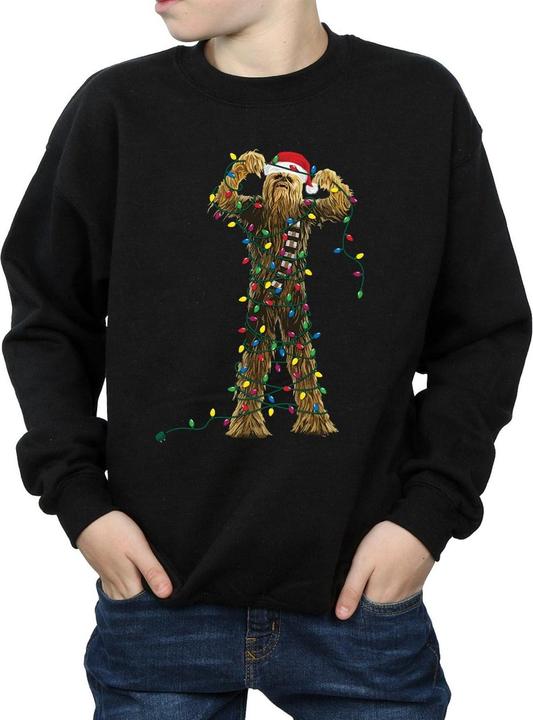 Produktbild Star Wars Chewbacca Christmas Lights Sweatshirt Jungen (152, 158)