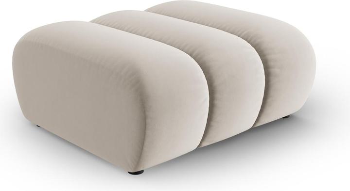 Image du produit Micadoni Pouf Velours, "Lupine", 1 Place, 92x95x43Fabriqué en Europe (Tabouret rembourré)