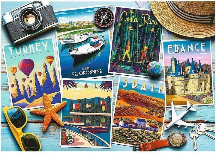 Produktbild Ravensburger Urlaubskarten (1000 Teile)