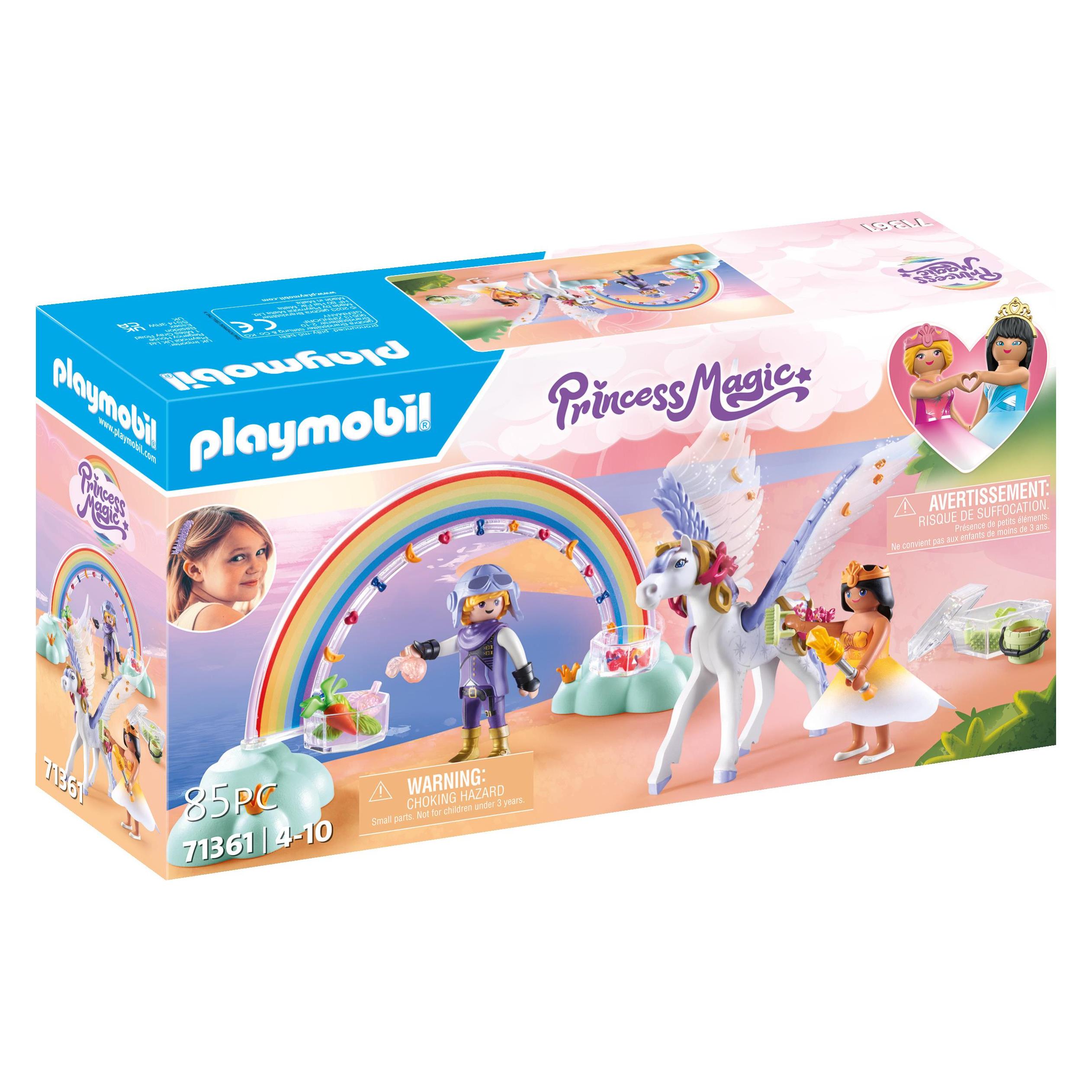 Playmobil Himmlischer Pegasus mit Regenbogen (71361, Playmobil Princess)