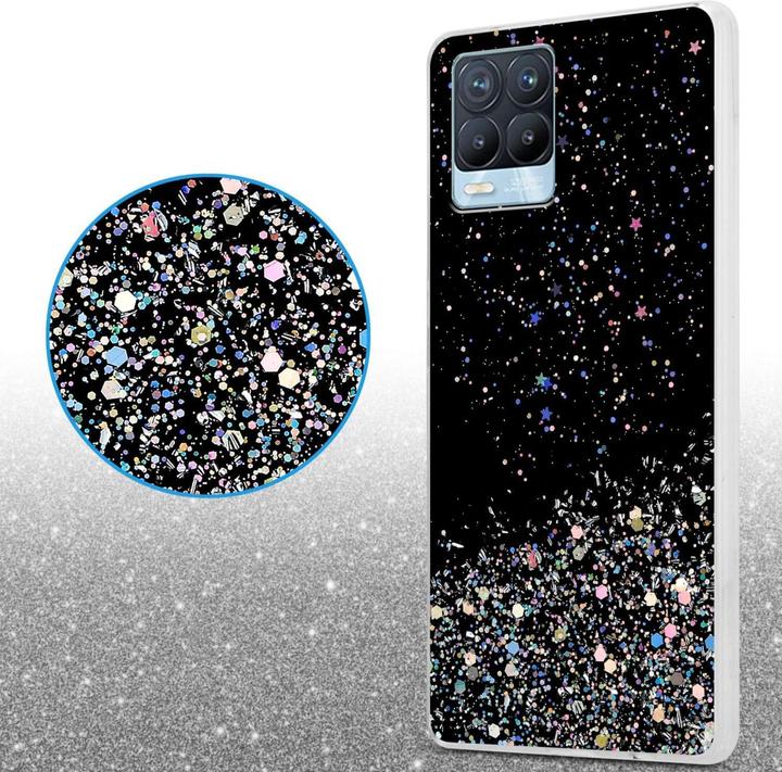 Produktbild Cadorabo TPU Hülle für Realme 8 4G / 8 PRO mit Glitzer (Realme 8 Pro, realme 8)