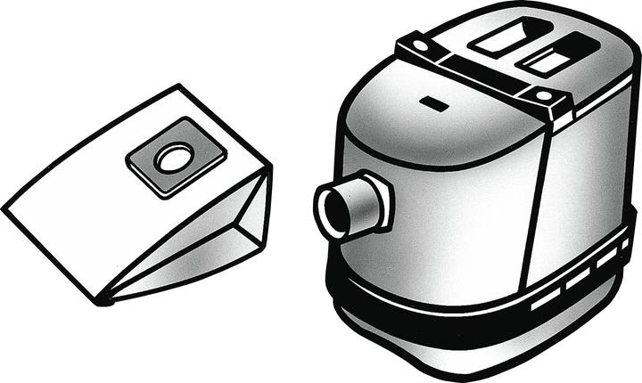 Actual product image Nordic Quality MNI 2156 Vacuum cleaner bags, 5 bags + 1 filter (5 x)