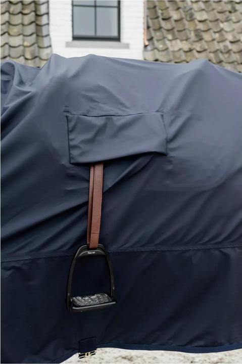 Image du produit Kentucky Horsewear couverture d'extérieur pour cheval avec trous pour étriers hurricane